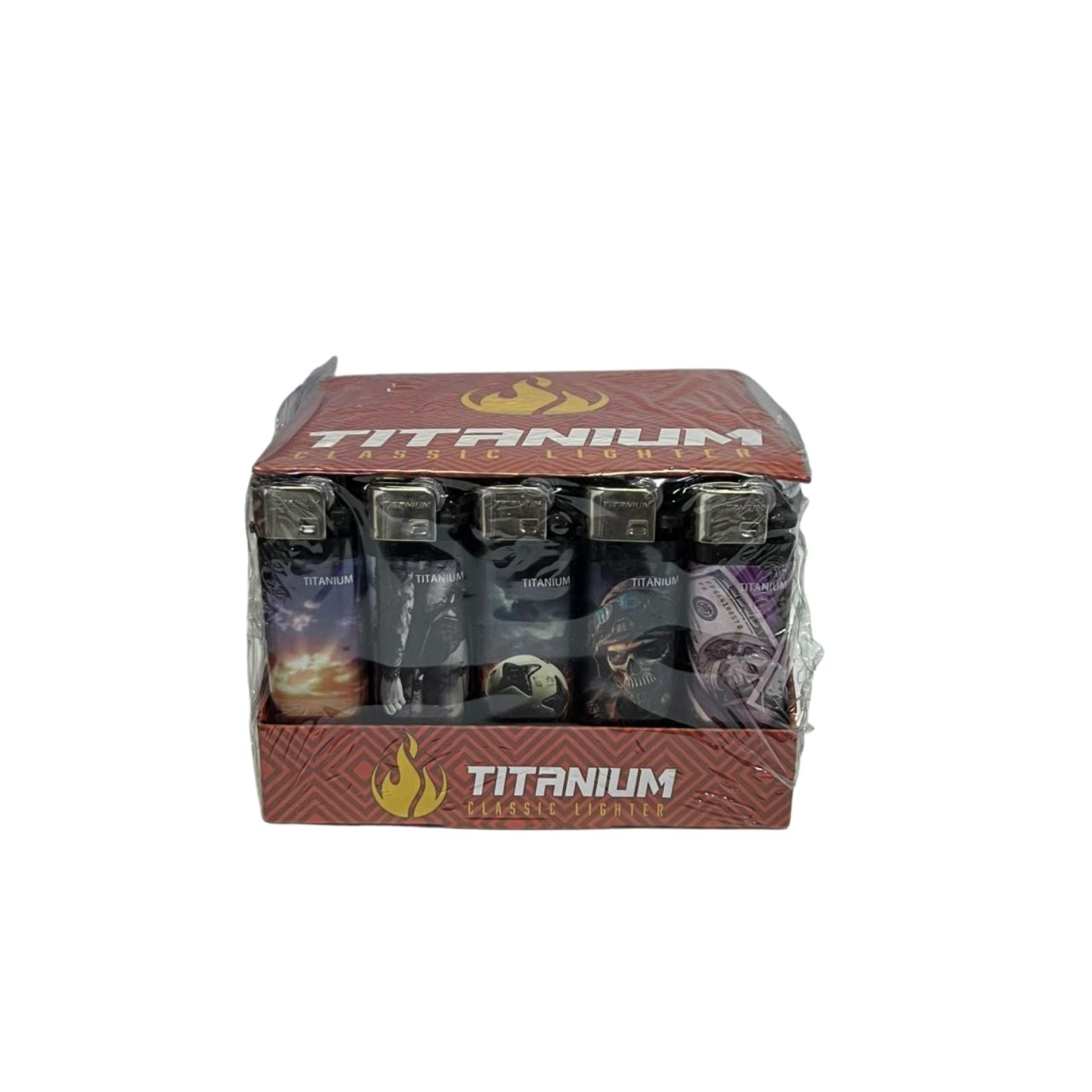 Encendedor con imagen piedra