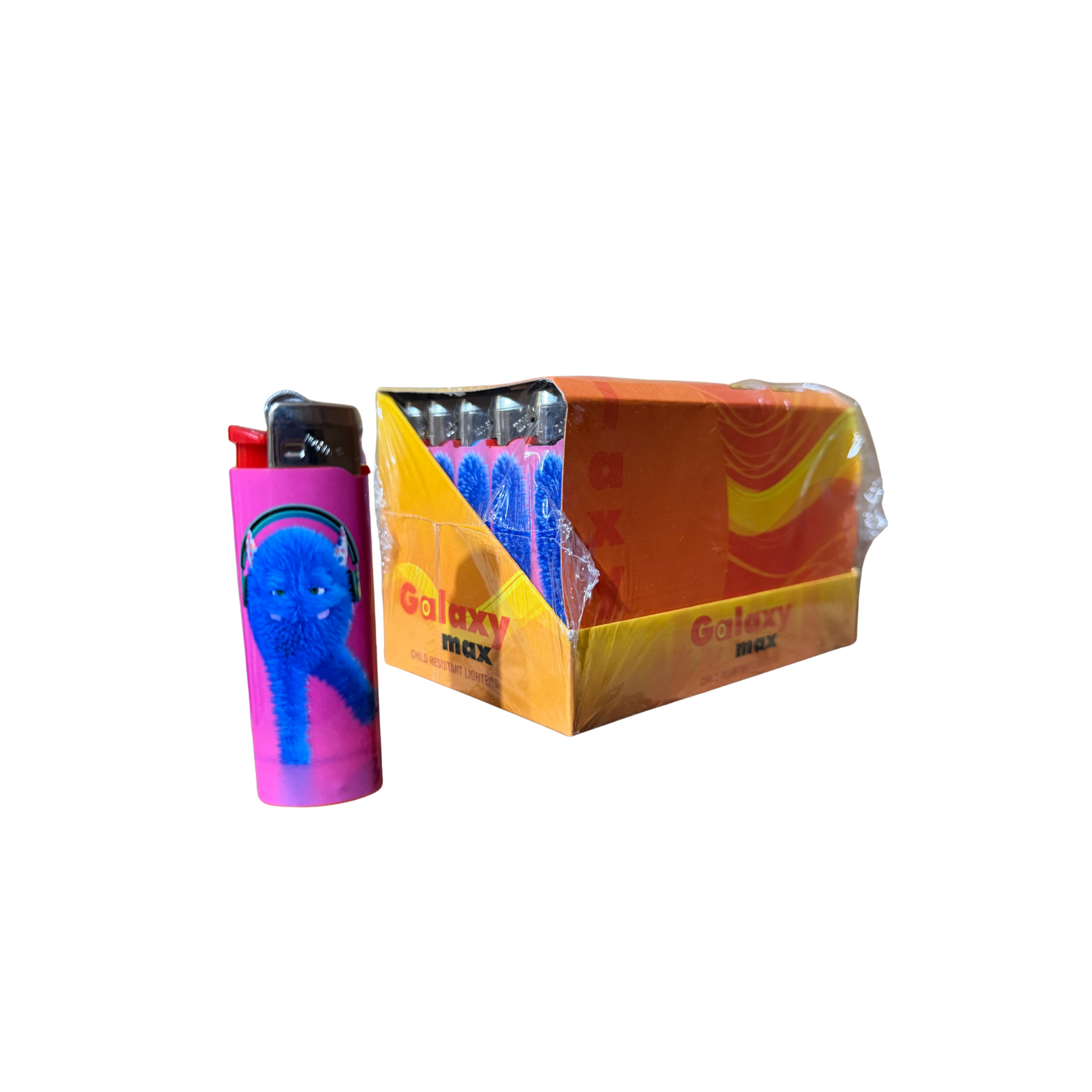 Encendedor Galaxy Tipo BIC decorado