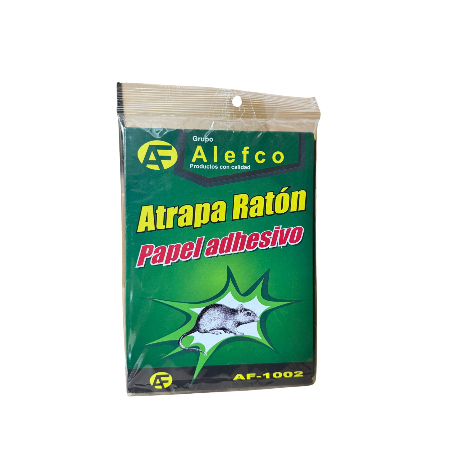 Atraparata de papel verde Alefco